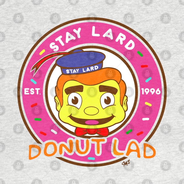 Stay Lard Donut Lad by carmen_santaferrara_art 